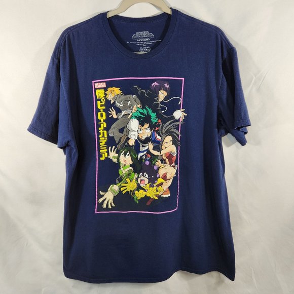 FUNimation | Shirts | Funimation My Hero Academia Mens Xl 4648 Short ...